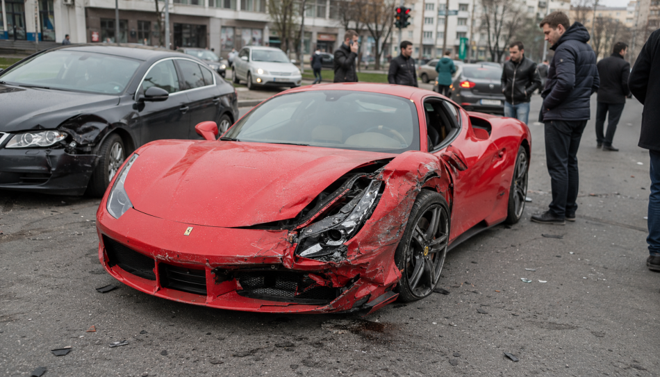 Рэпер Наваи попал в аварию на Ferrari после трагедии с актрисой из клипа